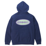 Gramicci Gramicci Oval Hooded Sweatshirt Navy