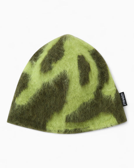 Gramicci Mohair Burly Runningman Bere Chartreuse
