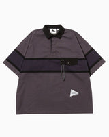 Gramicci Gramicci x and wander Tech Rugby Shirt Charcoal