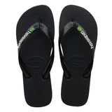 Havaianas Brasil Logo Erkek Terlik Black