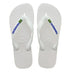 Havaianas Brasil Logo Erkek Terlik White