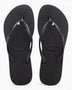 Havaianas Slim Crystal SW II Kadın Terlik Black