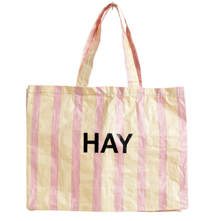 HAY Design Candy Stripe Medium Red/Yellow