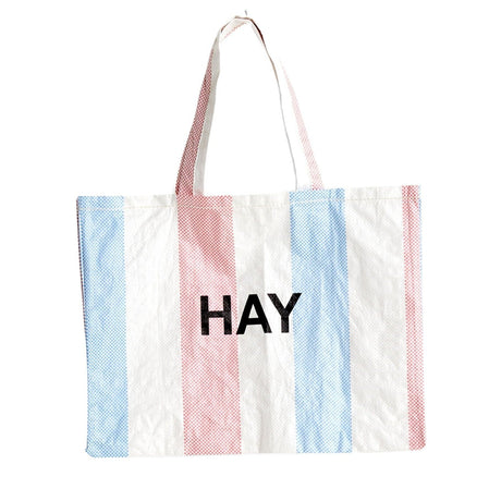 HAY Design Candy Stripe Medium Blue/Red/White