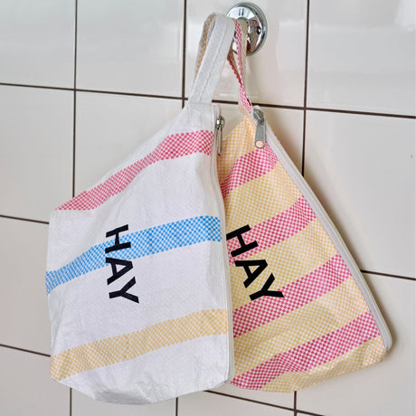 HAY Design Candy Stripe Wash Bag Small 