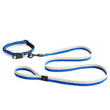 HAY Design Dogs Leash Flat M/L Blue/White