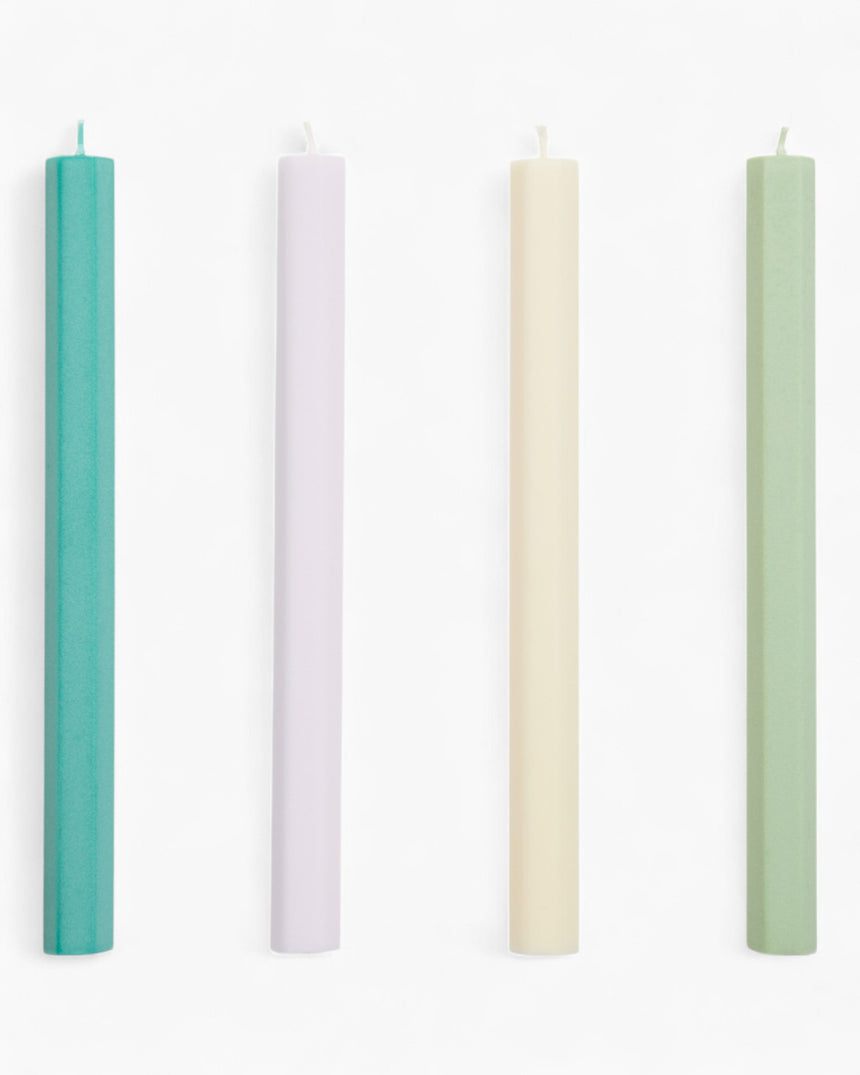 Hexagon Candle Set of 4
