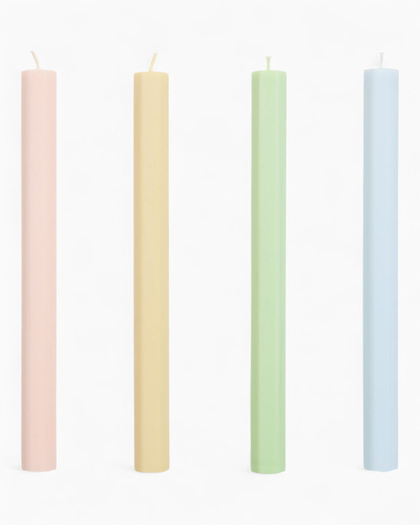 Hexagon Candle Set of 4
