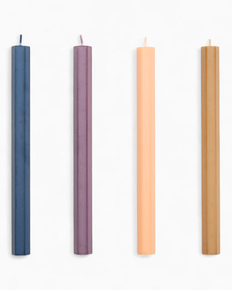 Hexagon Candle Set of 4