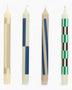 Pattern Candle Set of 4