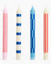 Pattern Candle Set of 4
