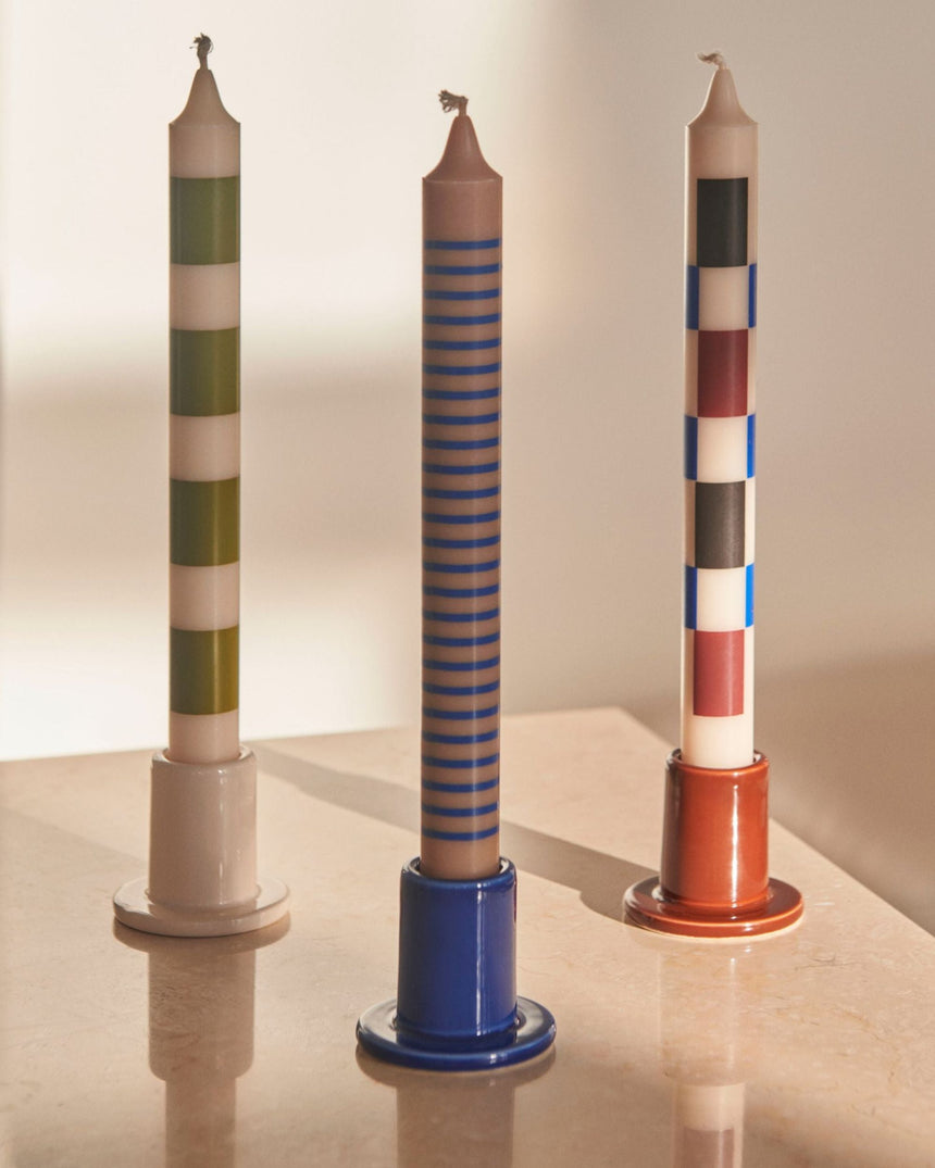 Pattern Candle Set of 4