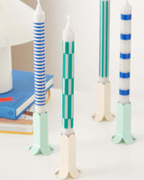 Pattern Candle Set of 4