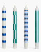 Pattern Candle Set of 4