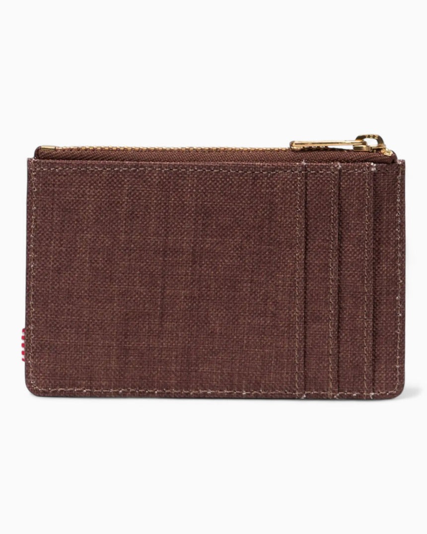 Herschel Oscar Cardholder - Kartlık Potting Soil Crosshatch