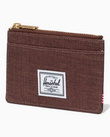 Herschel Oscar Cardholder - Kartlık Potting Soil Crosshatch