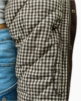 Corduroy Funnel Neck Women's Jacket