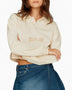 Cropped Power Logo Button Up