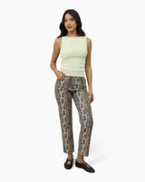 Double Layer Sleeveless Mesh Women's Top
