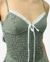 Gingham Balloon Cami Women's Dress