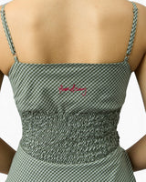 Gingham Balloon Cami Women's Dress