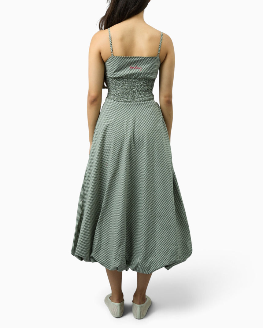 Gingham Balloon Cami Women's Dress