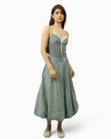 Gingham Balloon Cami Women's Dress