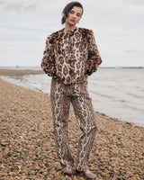 Leopard Jessie Women's Denim Trousers