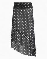 Polka Dot Mesh Printed Women's Skirt