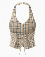 Sloane Check Women's Waistcoat