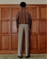Stripe Knitted Men's Polo