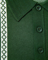 Stripe Knitted Men's Rugby Shirt