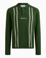 Stripe Knitted Men's Rugby Shirt