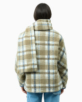 Teddy Fleece Scarf Women's Jacket