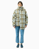 Teddy Fleece Scarf Women's Jacket