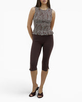 Zebra Mesh Women's Top
