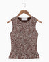 Zebra Mesh Women's Top