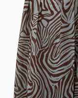 Zebra Trapeze Women's Dress