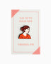 Virginia Woolf Icon Pin