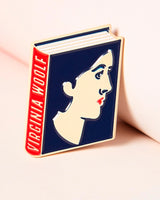 Virginia Woolf Author Pin