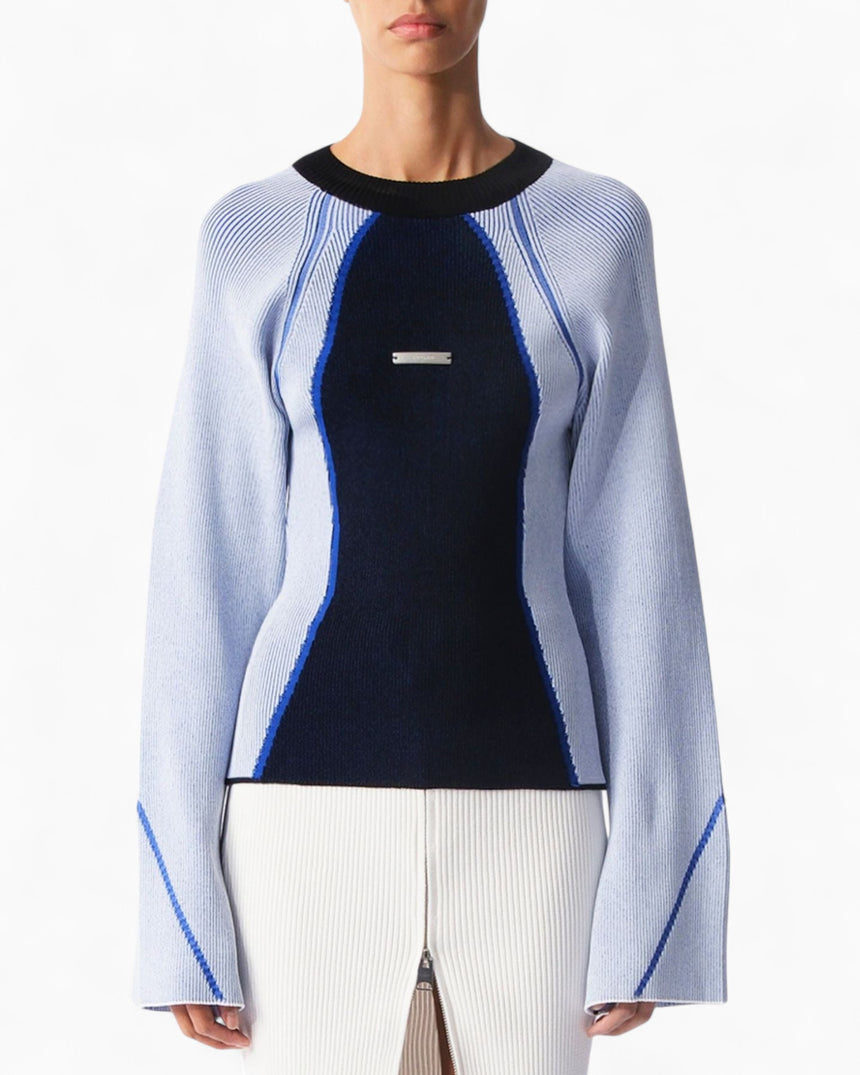Dominion Trumpet Stripe Sweater
