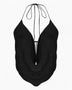 Knitology Nocturnal Strappy Kadın Top Black
