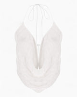 Knitology Nocturnal Strappy Kadın Top White
