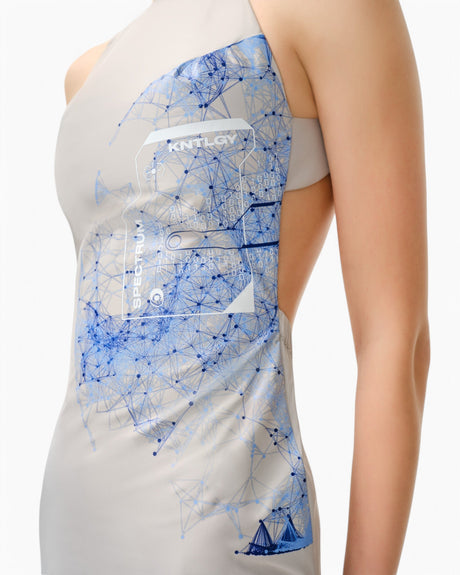 Knitology Space Tech Mini Elbise