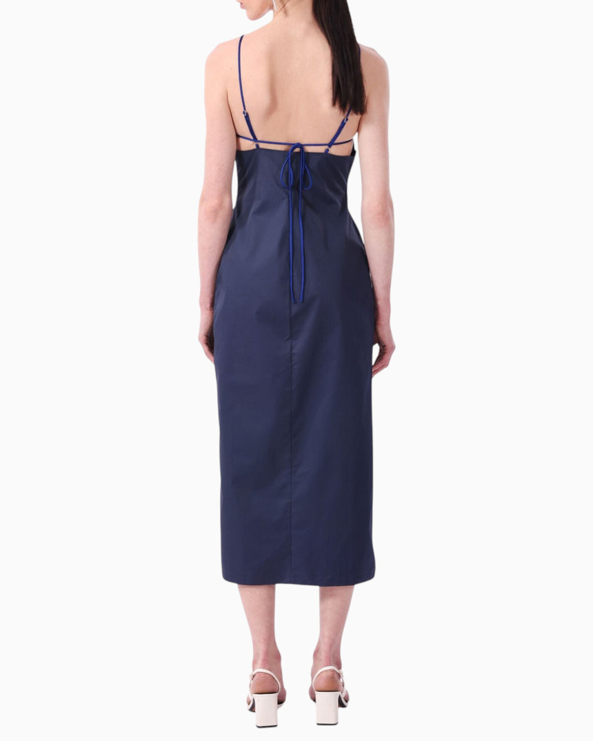 Strappy Organic Cotton Maxi Women's Dress