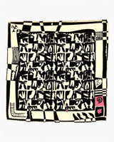 Lar Studio Grass Scarf 42x42 Fular Çok Renkli