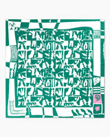 Lar Studio Grass Seeds Pareo 135 x 135 Çok Renkli