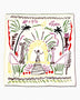 Lar Studio Jardin Paradis Scarf 65x65 Fular Çok Renkli