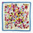 Lar Studio Les Fleurs Wool 130x130 Fular White