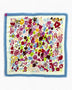 Lar Studio Les Fleurs Wool 130x130 Fular White